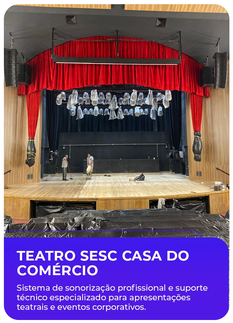 Case teatro SESC Mobile